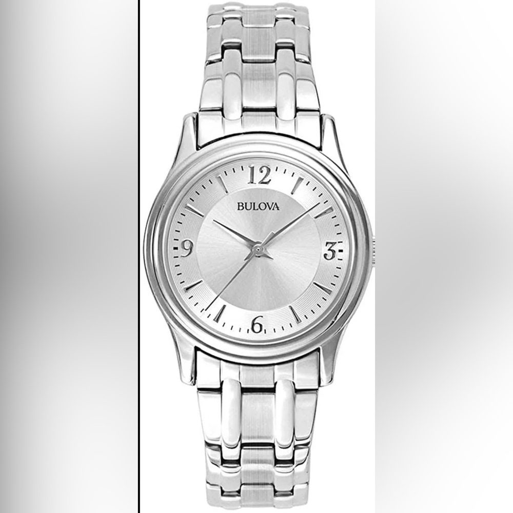 Bulova women’s silver watch